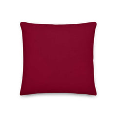 Christmas Tree Holiday Burgundy Decorative Throw Pillow Cushion, Pillow, $ 64.50, A Moment Of Now™