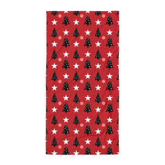 Christmas Tree Holiday Pattern Beach Bath Towel, Towel, $ 42.95, A Moment Of Now™