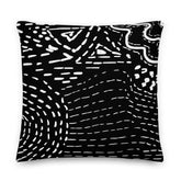 Claire Abstract Dots and Lines Decorative Throw Pillow Cushion, Pillow, $ 71.50, A Moment Of Now™