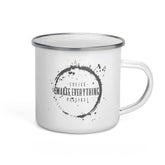 Coffee Makes Everything Possible Coffee Tea Enamel Cup Mug, Mug, $ 28.50, A Moment Of Now™
