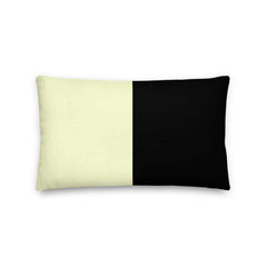 Cream and Black Triangle Pattern Decorative Throw Pillow Cushion, Pillow, $ 61.50, A Moment Of Now™