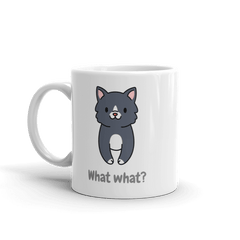 Cute Kitty Cat Butt Coffee Tea Cup Mug, Mugs, $ 17.50, A Moment Of Now™
