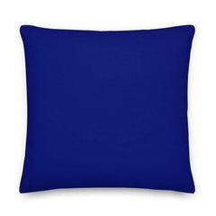 Dark Imperial Blue Solid Color Decorative Throw Pillow Cushion, Pillow, $ 71.50, A Moment Of Now™