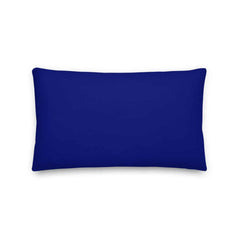 Dark Imperial Blue Solid Color Decorative Throw Pillow Cushion, Pillow, $ 61.50, A Moment Of Now™