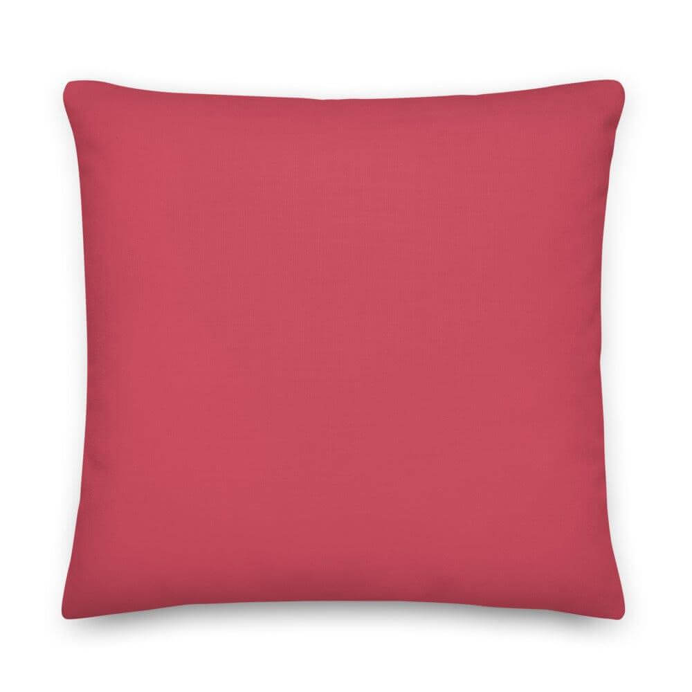 Dark Terra Cotta Red Decorative Throw Pillow Cushion, Pillow, $ 71.50, A Moment Of Now™