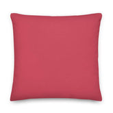 Dark Terra Cotta Red Decorative Throw Pillow Cushion, Pillow, $ 71.50, A Moment Of Now™