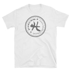 Distressed Pisces Zodiac Horoscope Symbol Short-Sleeve Unisex T-Shirt Tee, Tees, $ 24.95, A Moment Of Now™