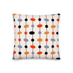 Elin Pattern Mid-Century Decorative Throw Pillow Cushion, Pillow, $ 64.50, A Moment Of Now™