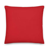 Fire Engine Red Decorative Throw Pillow Accent Cushion, Pillow, $ 71.50, A Moment Of Now™