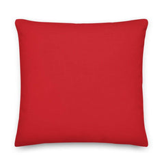 Fire Engine Red Decorative Throw Pillow | Bold Vibrant Red Decor, Throw Pillows, $ 71.50, A Moment Of Now™