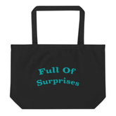 Full Of Surprises Lifestyle Statement Large Organic Tote Shopper Bag, Bags - Shopping bags, $ 39.50, A Moment Of Now™