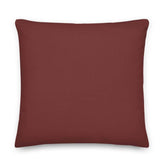 Garnet Solid Color Decorative Throw Pillow Accent Cushion, Pillow, $ 71.50, A Moment Of Now™
