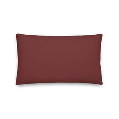 Garnet Solid Color Decorative Throw Pillow Accent Cushion, Pillow, $ 61.50, A Moment Of Now™