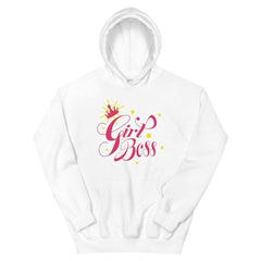 Girl Boss Motivational Inspirational Quote Everyday Cozy Go-to Unisex Hoodie, Hoodie, $ 41.50, A Moment Of Now™