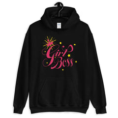 Girl Boss Motivational Inspirational Quote Everyday Cozy Go-to Unisex Hoodie, Hoodie, $ 41.50, A Moment Of Now™