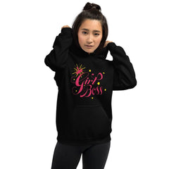 Girl Boss Motivational Inspirational Quote Everyday Cozy Go-to Unisex Hoodie, Hoodie, $ 41.50, A Moment Of Now™