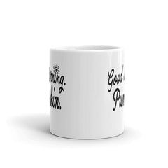 Good Morning. Pumpkin. Lifestyle White Glossy Coffee Tea Cup Mug, Mug, $ 17.50, A Moment Of Now™