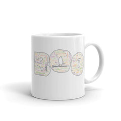Halloween BOO Word Art Coffee Tea Cup Mug, mug, $ 17.50, A Moment Of Now™