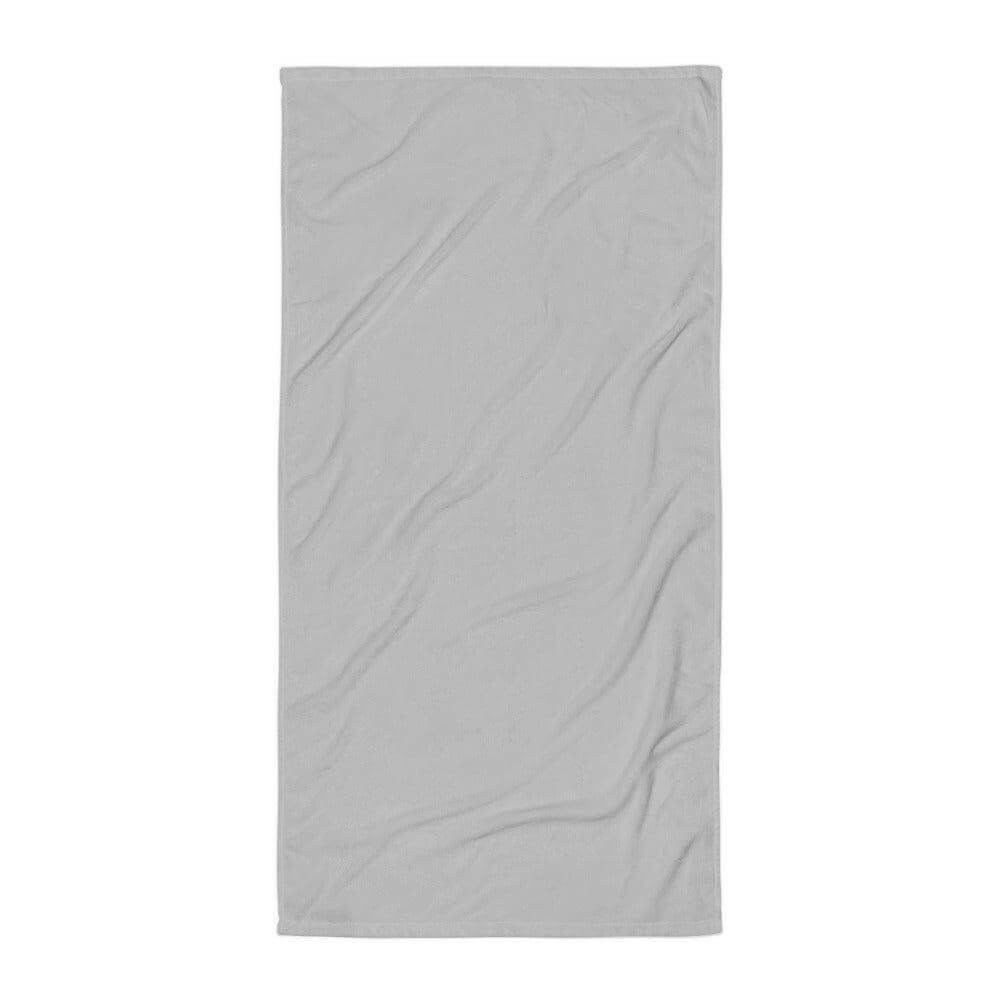 Heather Grey Minimalist Beach Bath Large Towel, towels, $ 39.95, A Moment Of Now™