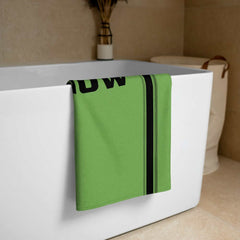 Here and Now Beach Bath Towel - Lime Green, Towel, $ 42.95, A Moment Of Now™