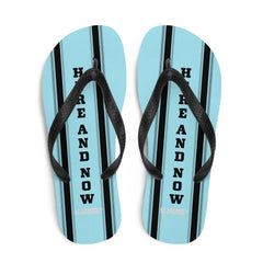 Here and Now Unisex Flip-Flops Sandals - Blue, Flip Flops, $ 30.95, A Moment Of Now™