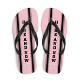 Here and Now Unisex Flip-Flops Sandals - Pink, Flip Flops, $ 30.95, A Moment Of Now™