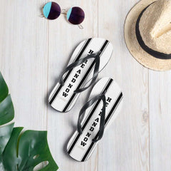 Here and Now Unisex Flip-Flops Sandals - White, Flip Flops, $ 30.95, A Moment Of Now™