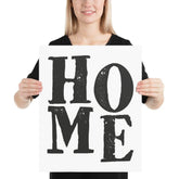 HOME Minimal Matte Poster, Poster, $ 34.00, A Moment Of Now™