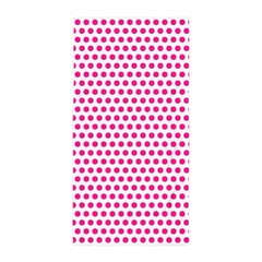 Hot Pink on White Polka Dots Beach Bath Towel, Towel, $ 42.95, A Moment Of Now™