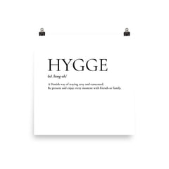 Hygge A Danish Way Of Living Matte Paper Printed Poster, Poster, $ 25.00, A Moment Of Now™