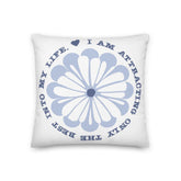 I am Attracting Only The Best Into My Life Affirmation Decorative Throw Pillow Cushion, Throw Pillow, $ 64.50, A Moment Of Now™