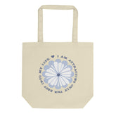I Am Attracting Only The Best Into My Life Eco Organic Tote Shopping Grocery Bag, Bags - Shopping bags, $ 42.00, A Moment Of Now™