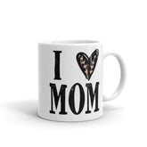 I Heart Mom I Love Mom Mother's Day White Glossy Coffee Tea Cup Mug, Mug, $ 17.50, A Moment Of Now™