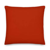 International Orange Decorative Throw Accent Pillow Cushion, Pillow, $ 71.50, A Moment Of Now™