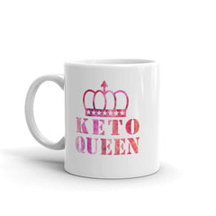Keto queen Ketogenic Diet Coffee Tea Mug Cup, Mugs, $ 17.50, A Moment Of Now™