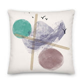 Kyler Abstract Shapes Geometric Art Decorative Throw Pillow Cushion, Pillow, $ 71.50, A Moment Of Now™