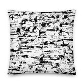 Laila Abstract Minimalist Decorative Throw Pillow Cushion - White, Pillow, $ 71.50, A Moment Of Now™