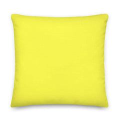 Lemon Yellow Decorative Throw Pillow | Bright Citrus Cheerful Decor, Throw Pillows, $ 71.50, A Moment Of Now™
