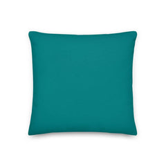 Linda Woman Face Abstract Line Art Decorative Throw Pillow Cushion - Green, Pillow, $ 64.50, A Moment Of Now™