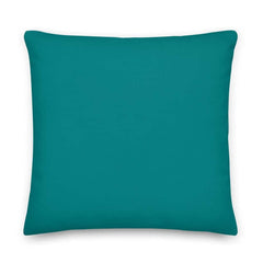 Linda Woman Face Abstract Line Art Decorative Throw Pillow Cushion - Green, Pillow, $ 64.50, A Moment Of Now™