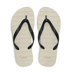 Lined Paper Print Flip-Flops, Flip Flops, $ 24.95, A Moment Of Now™