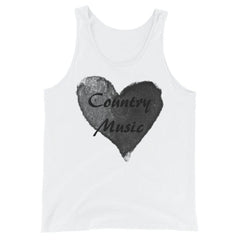 Love Country Music Black Unisex Tank Top, Clothing T-shirts, $ 33.44, A Moment Of Now™