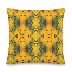 Mango Madness Orange Decorative Throw Pillow Cushion, pillow, $ 64.00, A Moment Of Now™
