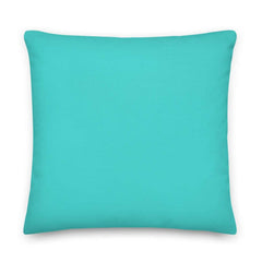 Medium Turquoise Green Pillow | Tropical Coastal Decor, Throw Pillows, $ 71.50, A Moment Of Now™