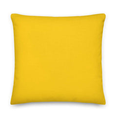 Metallic Yellow Decorative Pillow | Bold Modern Yellow Decor, Throw Pillows, $ 71.50, A Moment Of Now™