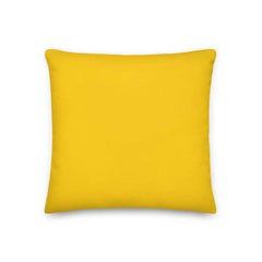 Metallic Yellow Decorative Pillow | Bold Modern Yellow Decor, Throw Pillows, $ 64.50, A Moment Of Now™