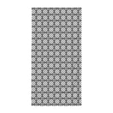 Minimal Club Pattern White on Dark Grey Beach Bath Towel, Towel, $ 42.50, A Moment Of Now™