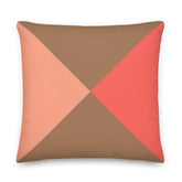 Misty Geometry Decorative Throw Pillow Accent Cushion, Throw Pillows, $ 64.50, A Moment Of Now™