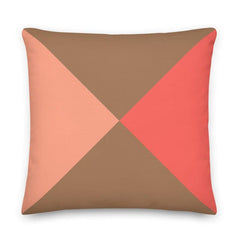 Misty Geometry Decorative Throw Pillow Accent Cushion, Throw Pillows, $ 64.50, A Moment Of Now™
