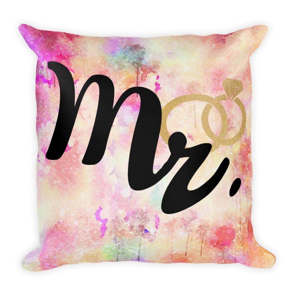 Mr. and Rings Husband Couple Pillow Cushion, Pillows, $ 78.00, A Moment Of Now™